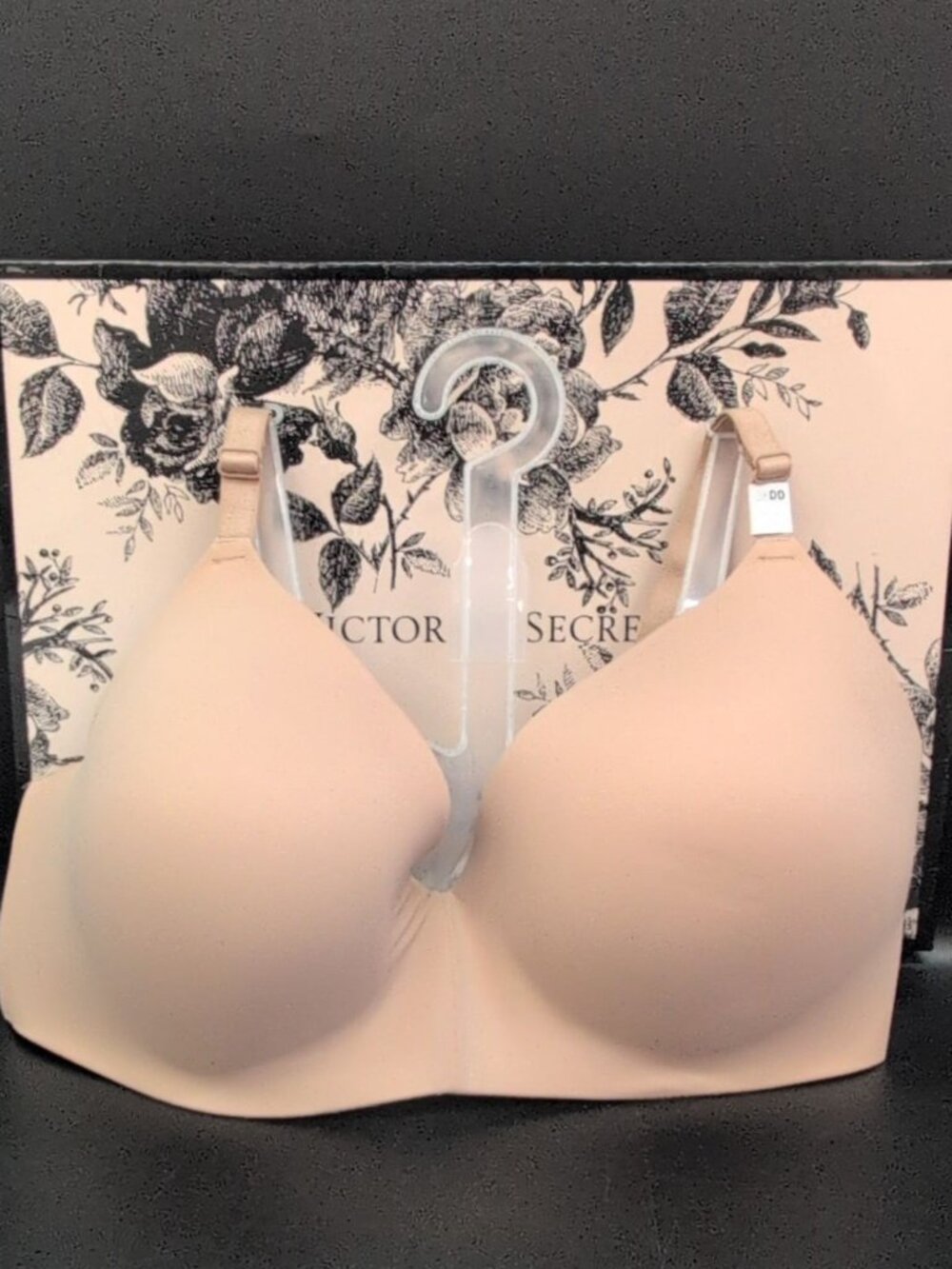 Victoria's Secret PINK Wear Everywhere Push Up Wireless Bra 38DD Praline
